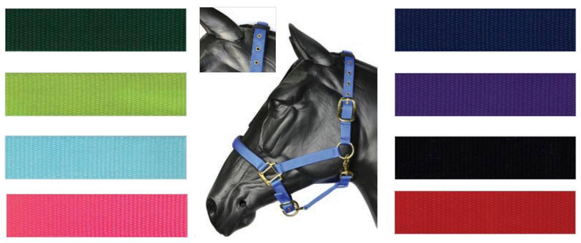 Hy Equestrian Hy Deluxe Padded Head Collar - Navy - Pony