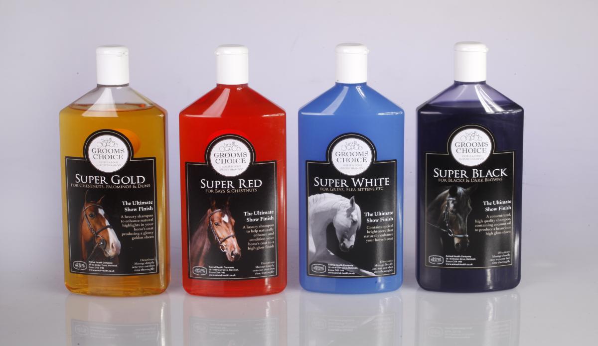 Grooms Choice Super Shampoo For Horses - Bottle Red 500Ml