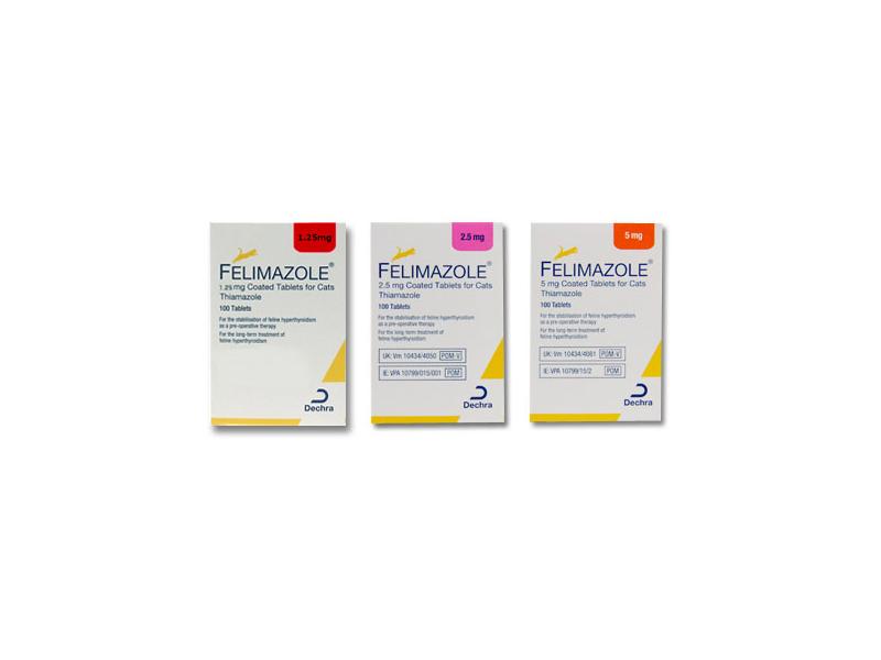 Felimazole 2.5mg & 5mg Tablets for 🐱 Cats VioVet