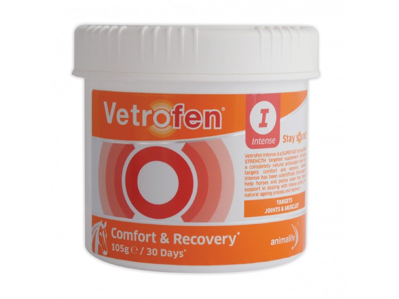 Animalife Vetrofen Intense Joint Supplement - Equine Intense - Tub 105G