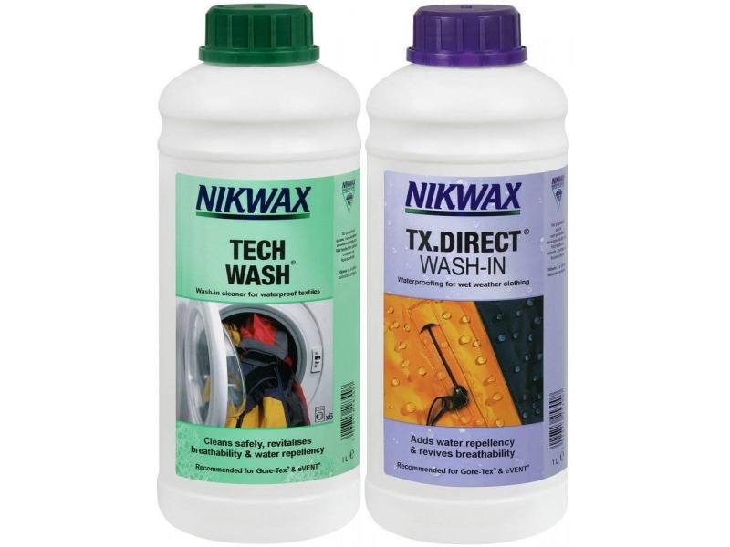 how to use nikwax tech wash and tx direct
