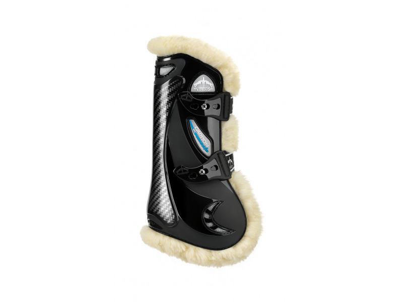 Veredus Sts Carbon Gel Vento Open Front Boots - Black Medium