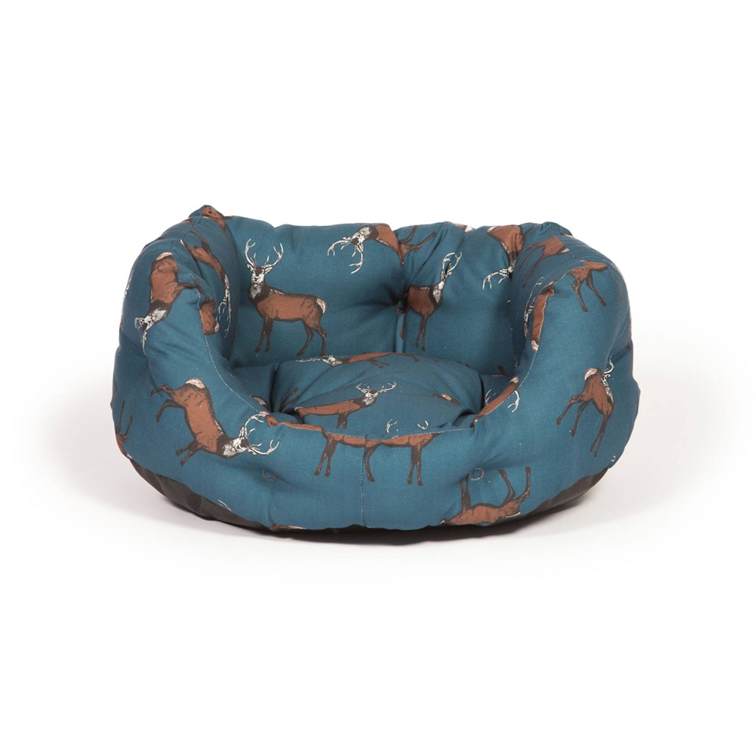 Danish Design Woodland Deluxe Slumber Bed - Stag - Blue 101Cm