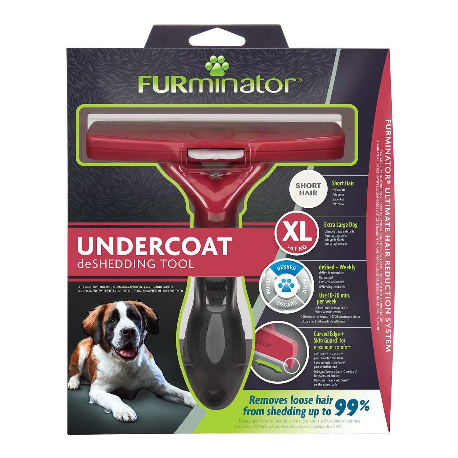 Furminator Undercoat DeShedding Tool for Short Hair Dogs | VioVet