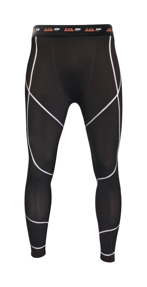 Atak Men's Compression Tights - Black - Small