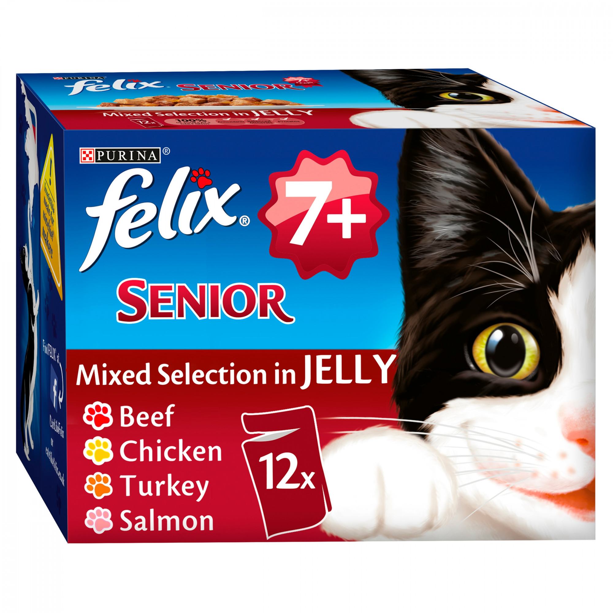 Felix Senior Mixed Selection 🐱 Cat Food VioVet.co.uk