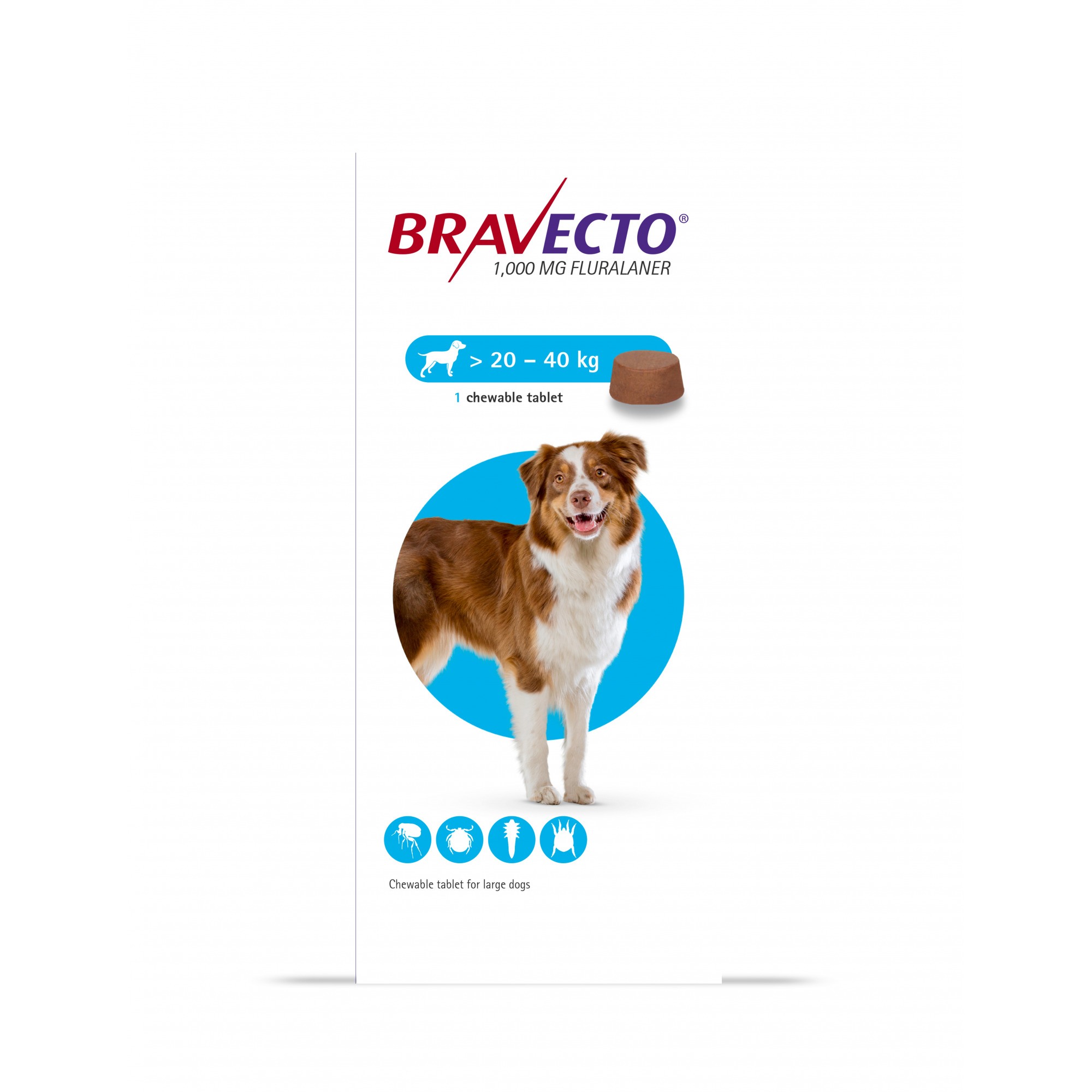 Bravecto Chewable Flea Tablets for 🐶 Dogs VioVet