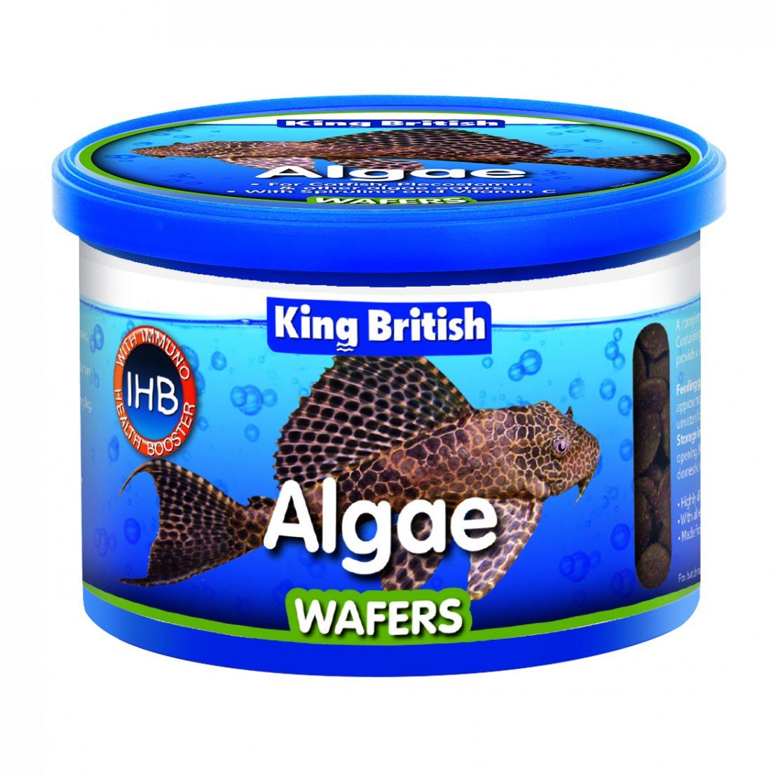 King British Algae Wafers Aquarium 🐠 Fish Food