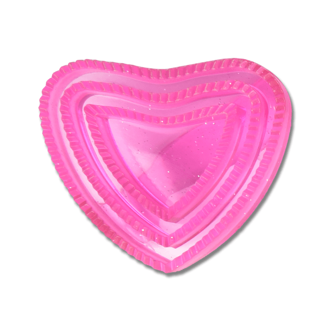 Waldhausen Lucky Unicorn Heart Shaped Curry Comb