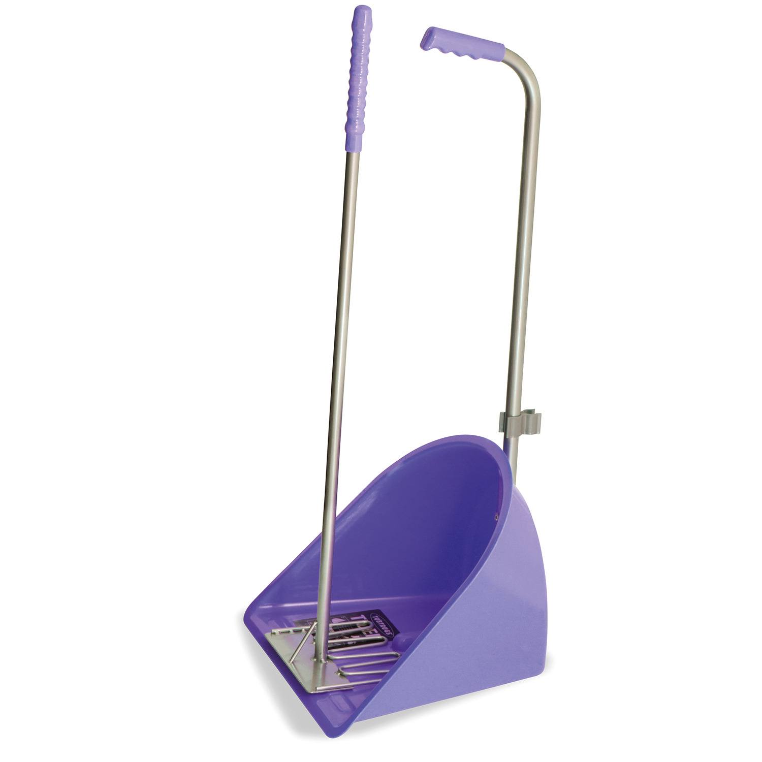Gorilla Tubtrug Tidee Manure Scoop And Rake - Red/Purple 80Cm