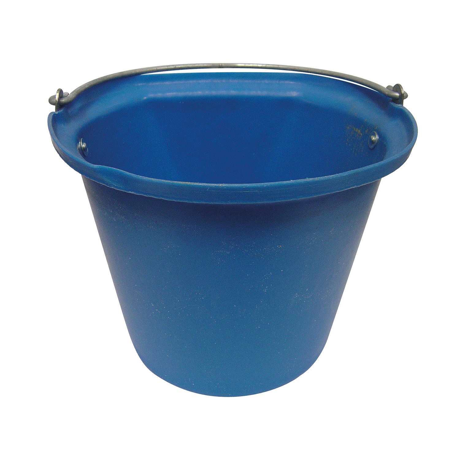 Stubbs Flat Sided Hanging Stable Bucket - Litre Blue Size 18