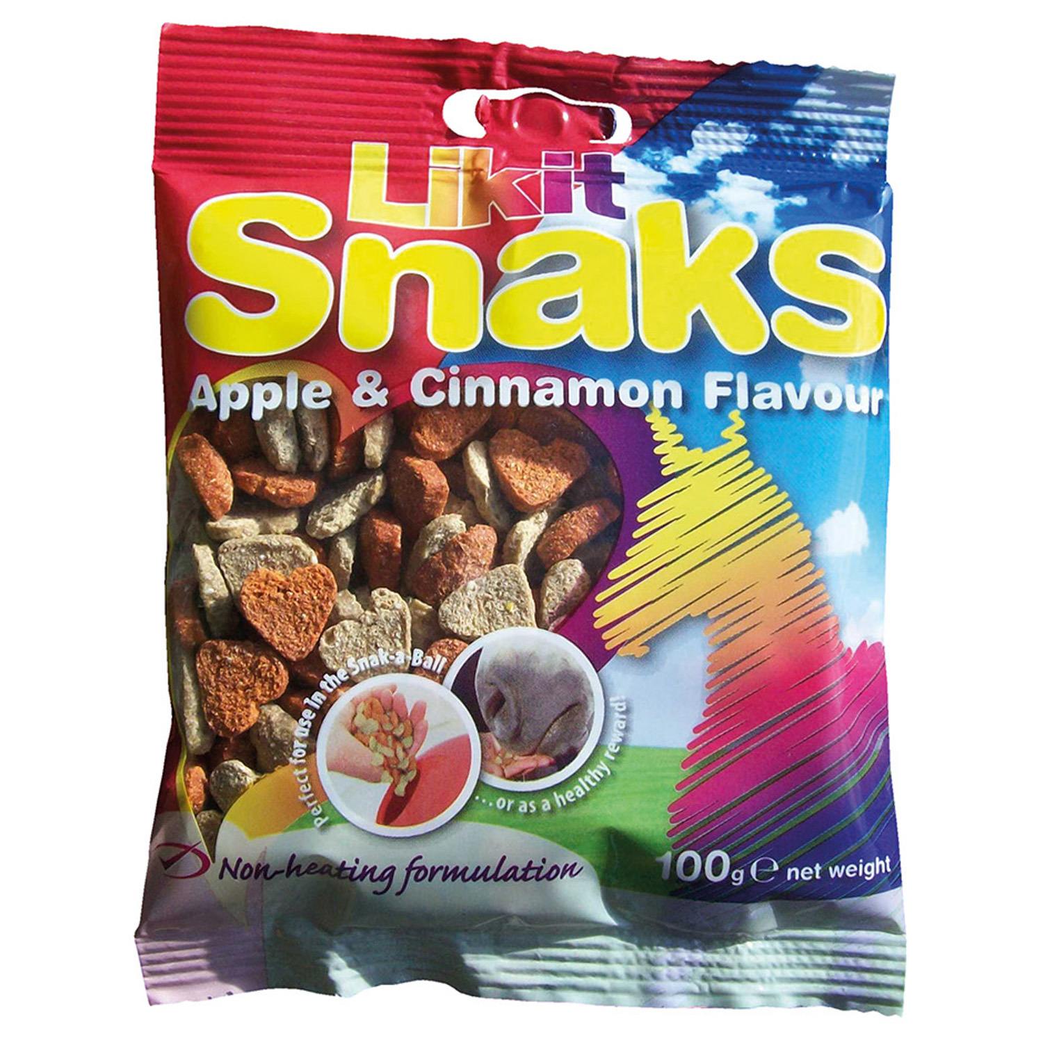 Likit Snaks For Horses - Apple And Cinnamon - Bag 500G