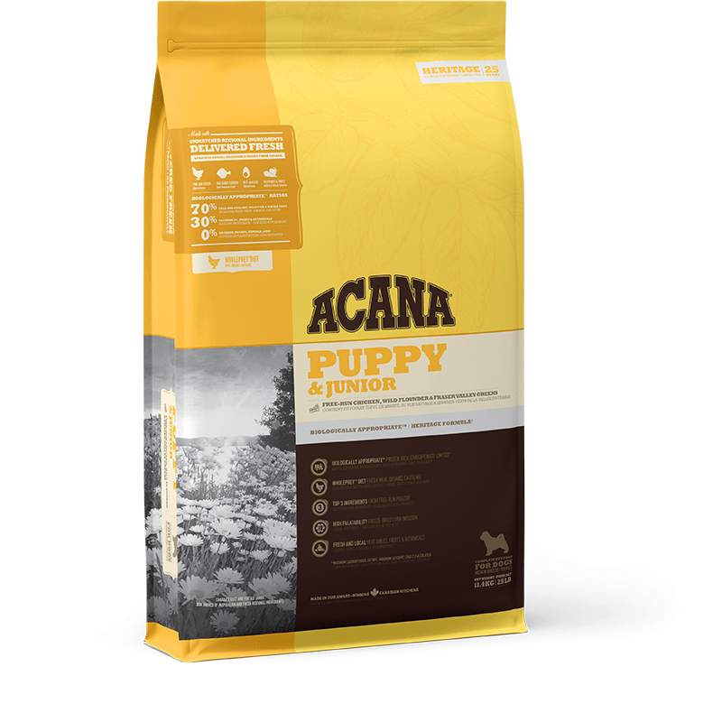 Acana Heritage 🐶 Puppy & Junior Dog Food