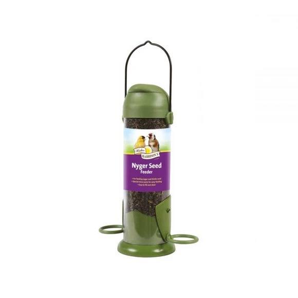 Walter Harrisons Harrisons Flip Top Nyger Seed Feeder - 22Cm