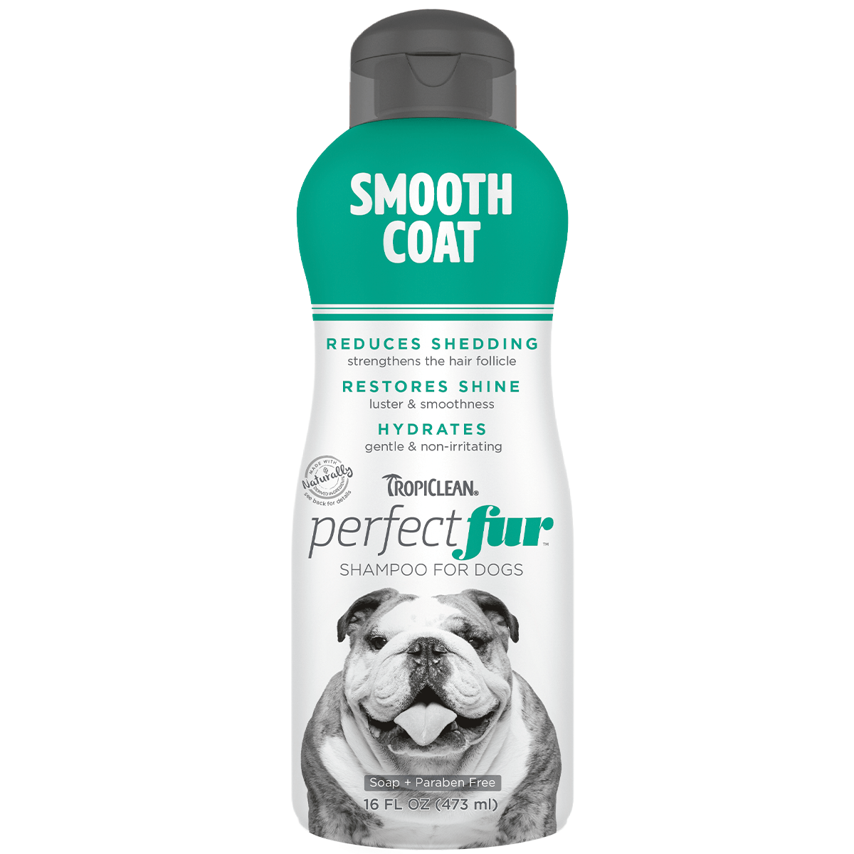TropiClean Perfect Fur Smooth Coat Shampoo for Dogs