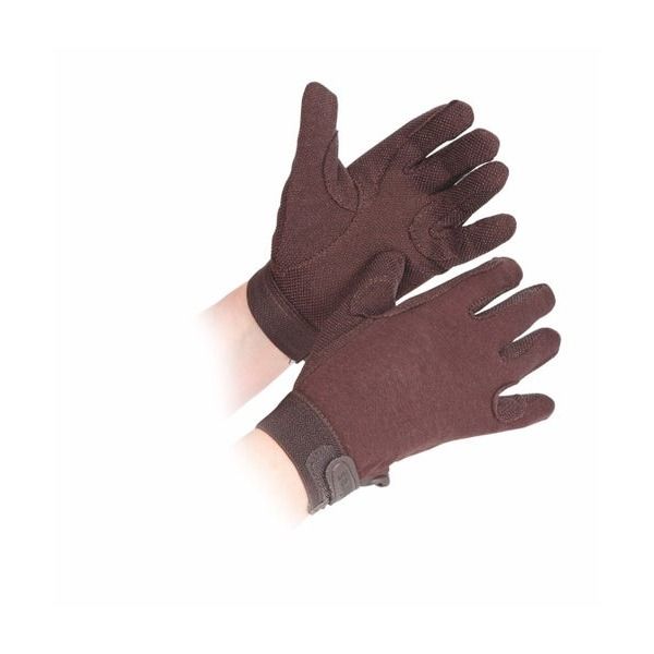 Shires Newbury Gloves - Adults - Brown Medium