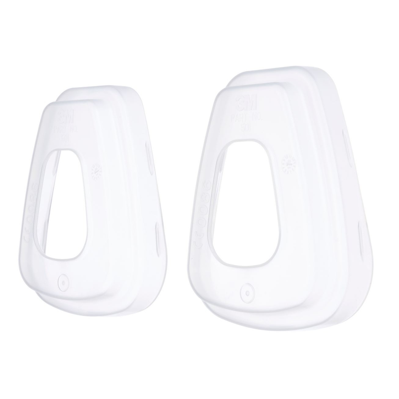 3M Health Care 501 Filter Retainers - Pair 3M