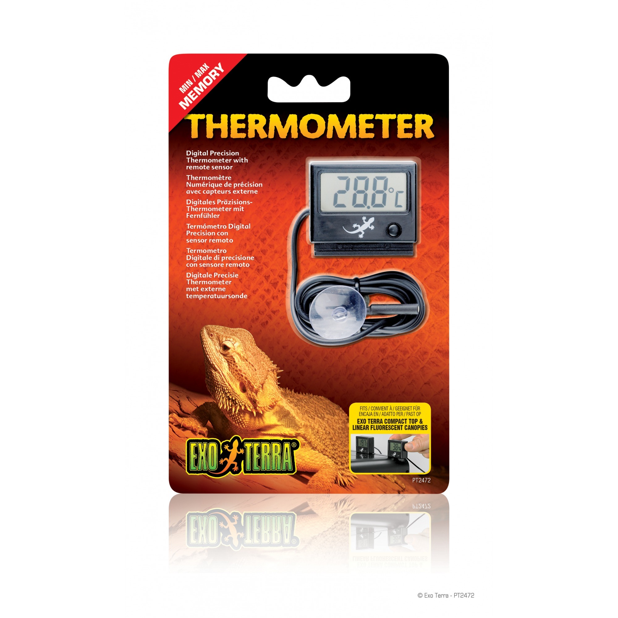 Hagen Reptile Digital Thermometer With Probe