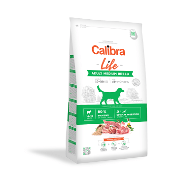 Calibra Adult Life Breed Lamb Dog Food - 2.5Kg Grain Medium