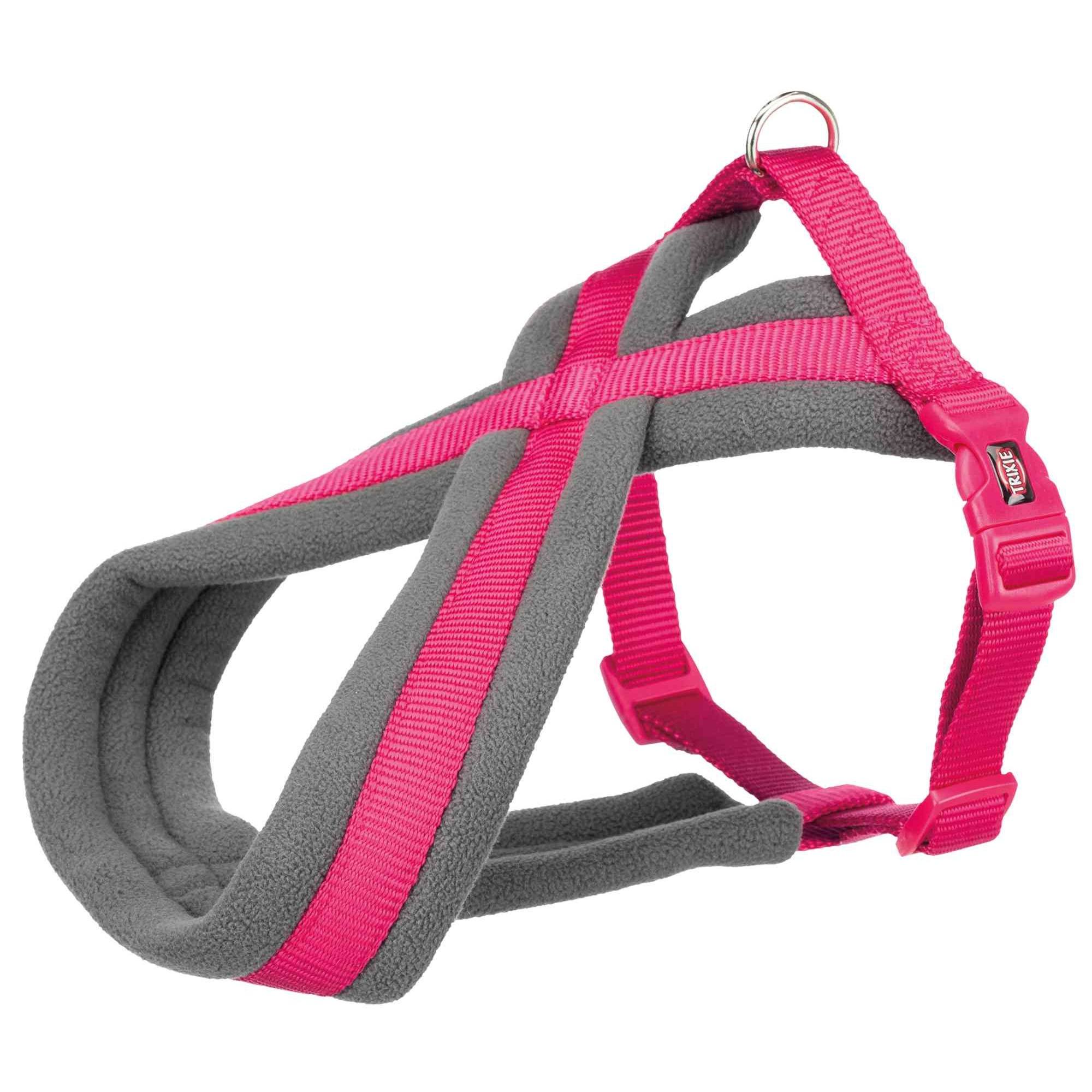 Trixie Premium Touring Harness - Fuchsia Small
