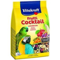 Vitakraft Cockatiel And Parrot Bird Food And Treats - Parrot Cocktail Frutti - Bag 250G