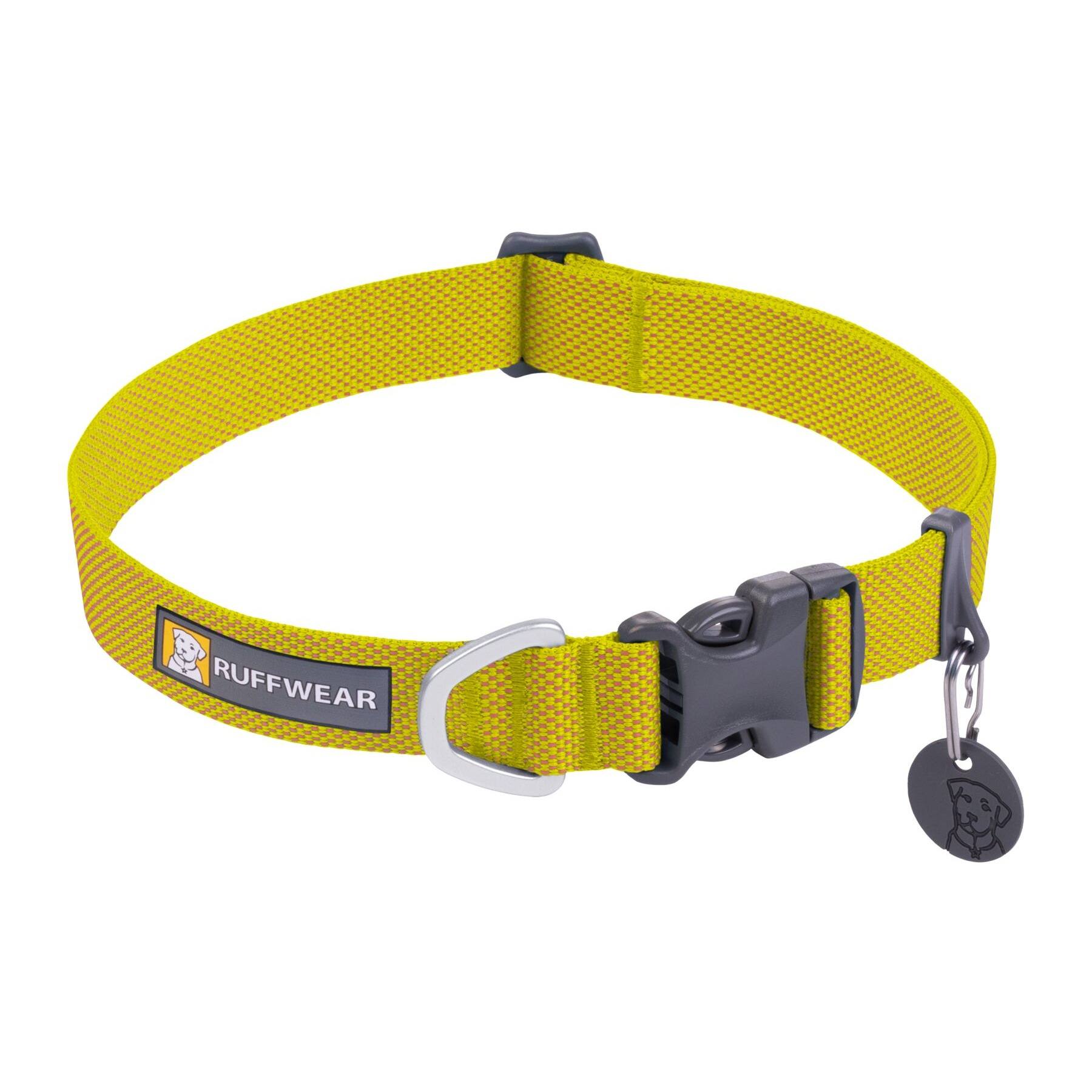 Ruffwear Hi And Weight Dog Collar Lichen - 36-51Cm Light/Green