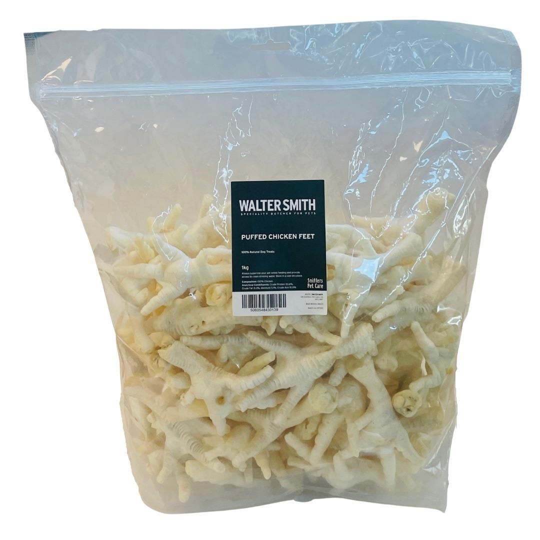 Walter Smith Puffed Chicken Feet - 1Kg