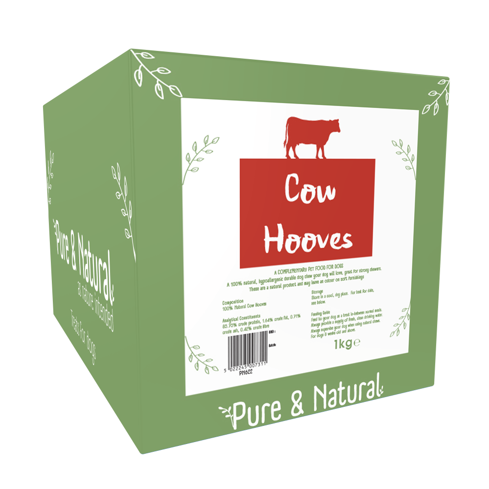 Pure And Natural Cow Hooves For Dogs - 1Kg
