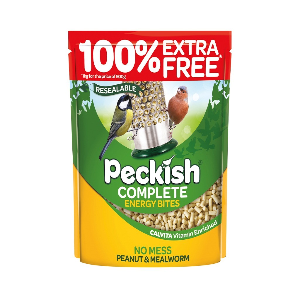 Peckish Complete Energy Bites For Birds - + 100% Free Blue/Gold 500G