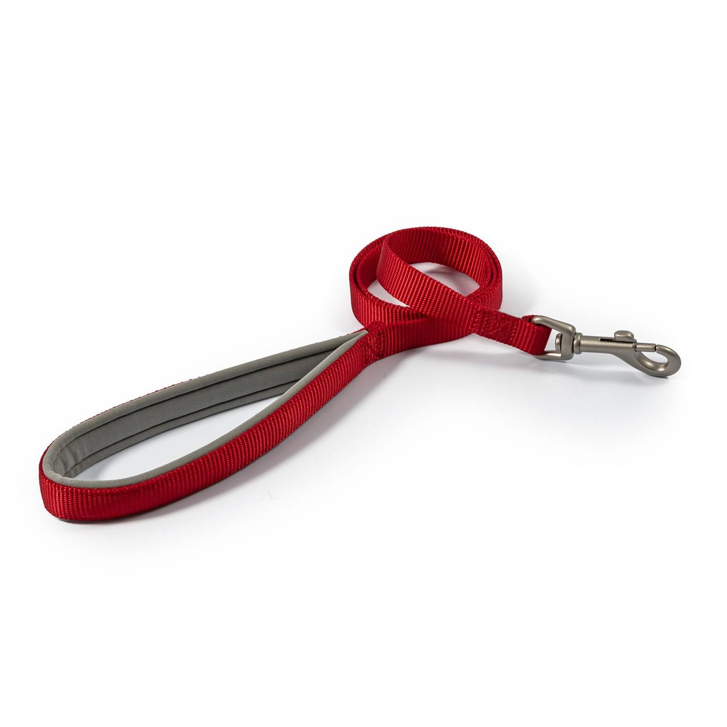 Ancol Nylon Dog Leads - Lead - 19Mm X Red 1M