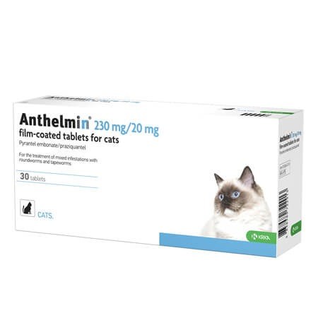 Krka Uk Ltd Anthelmin For Cats - Single Tablet