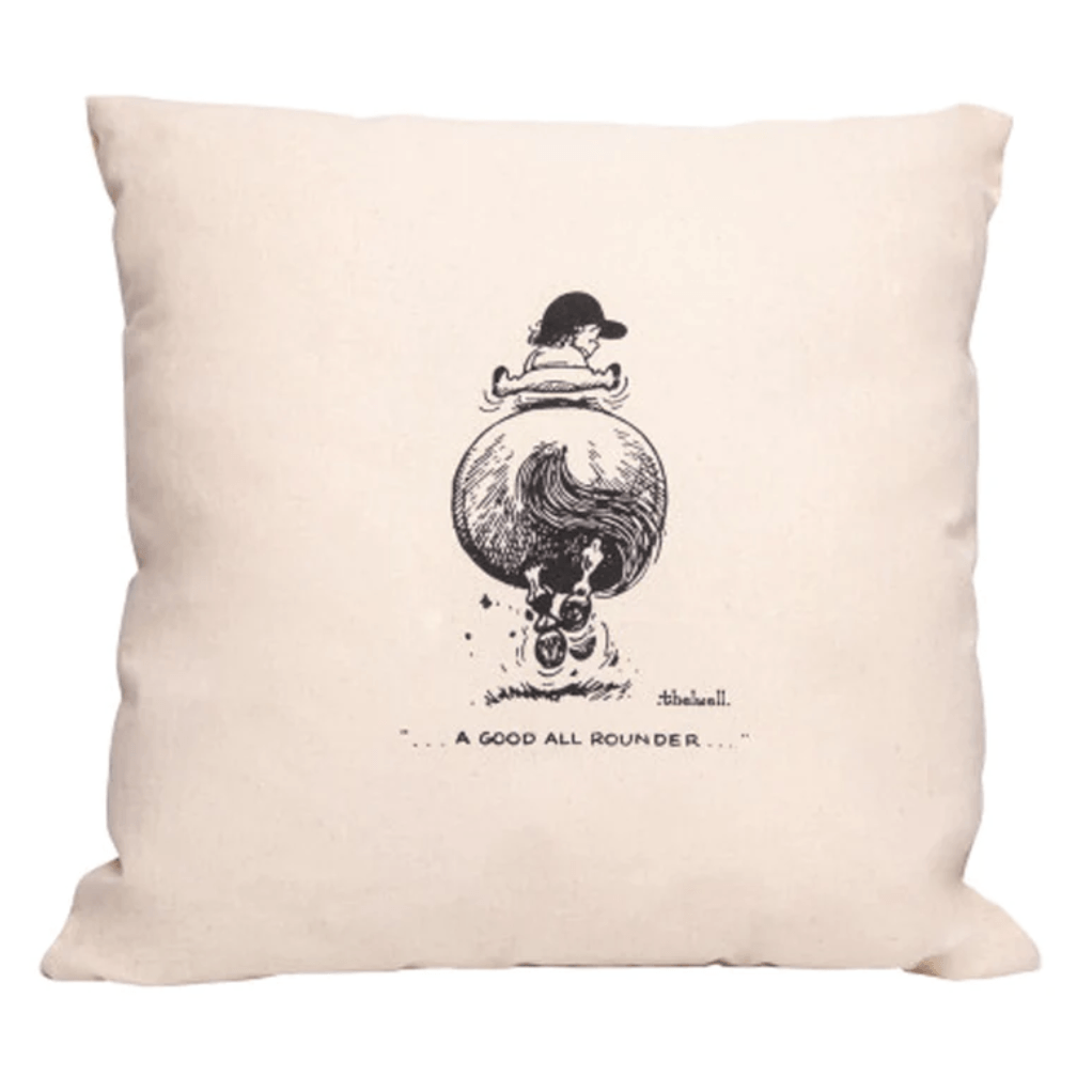Hy Equestrian Thelwell Collection Beige All Rounder Cushion