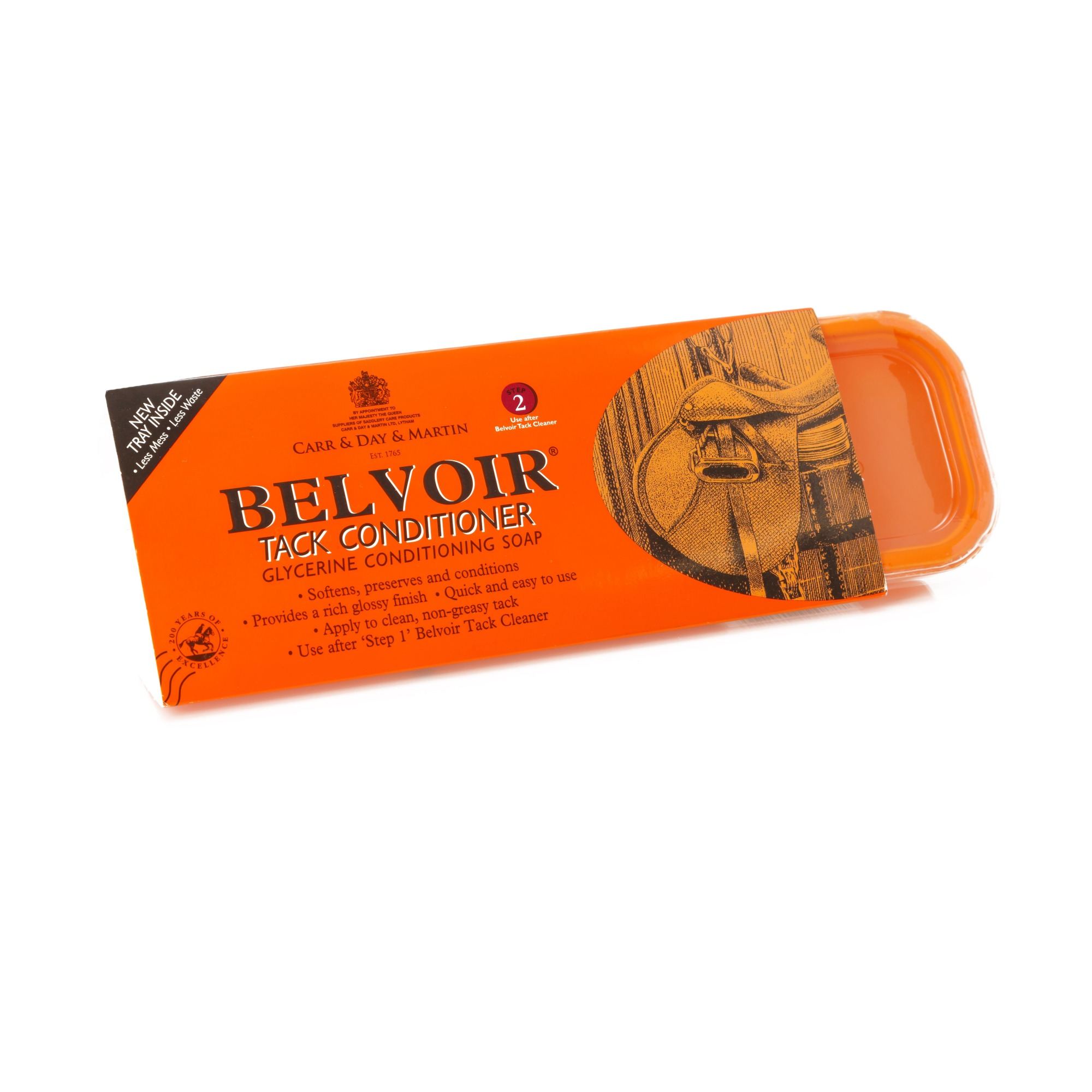 Carr And Day And Martin Belvoir Tack Conditioner Soap - Tray 250G
