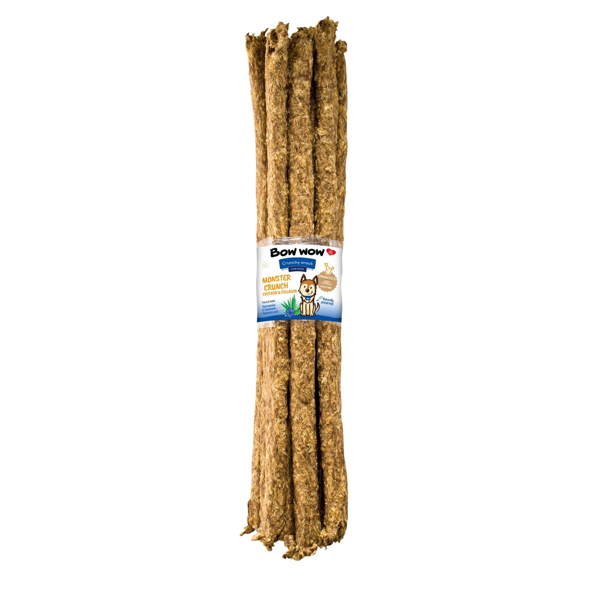 Bow Wow Monster Crunch Dog Treats - Pack Size 24