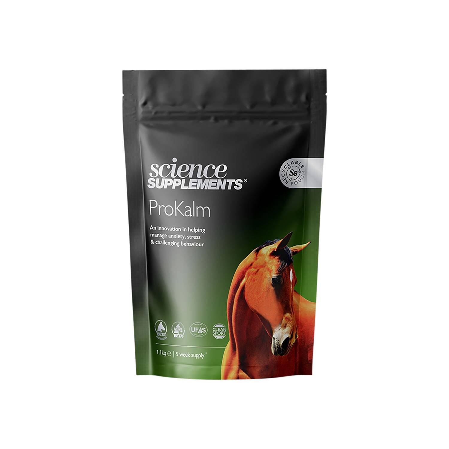 Science Supplements Prokalm For Horses - Powder - 1.1Kg