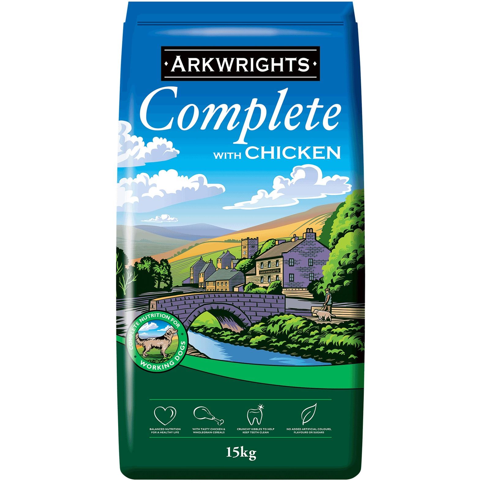 Arkwrights Complete Chicken Dog Food - 15Kg