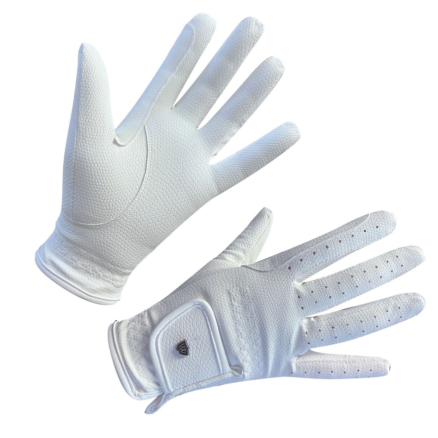 Woof Wear Competition Gloves - White Size 9.5