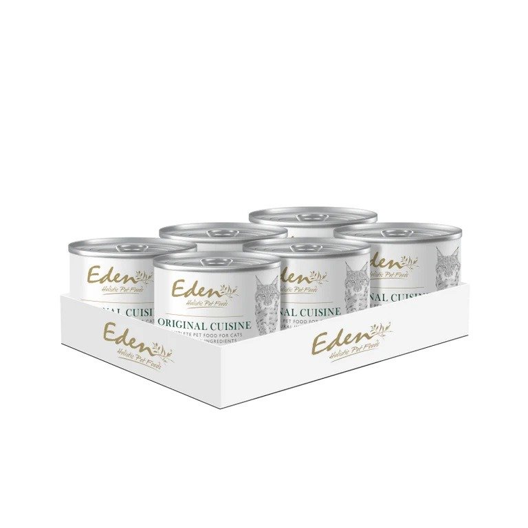 Eden Pet Foods Eden Original Cuisine Wet Food For Cats - X 200G Salmon Size 6