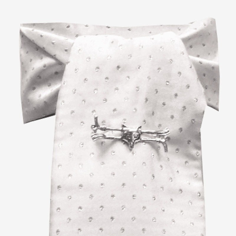 Agrihealth Pin Spot /Metallic - One Size White/Silver