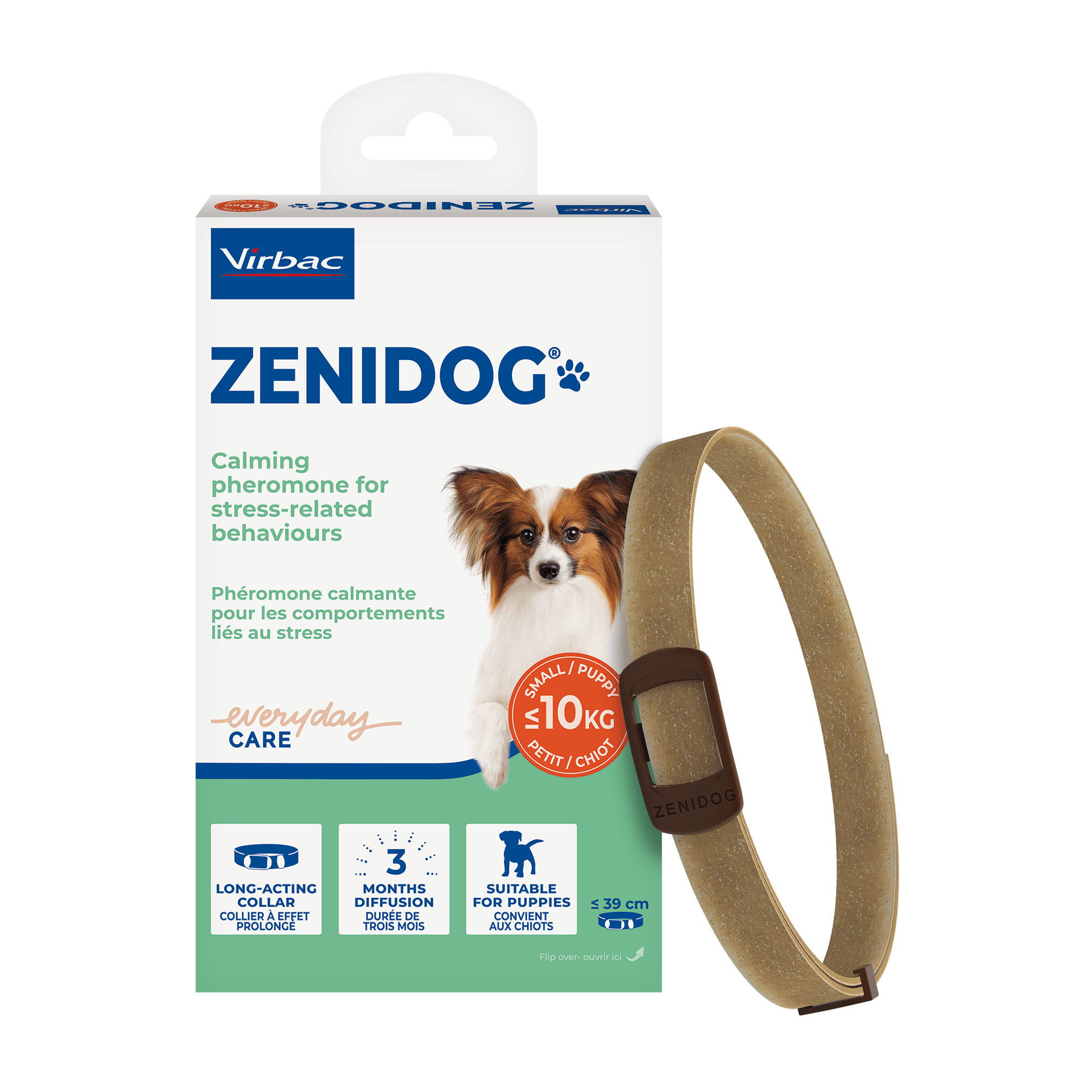 Virbac Zenidog Calming Collar For Dogs - Dogs (Under 10Kg) Small
