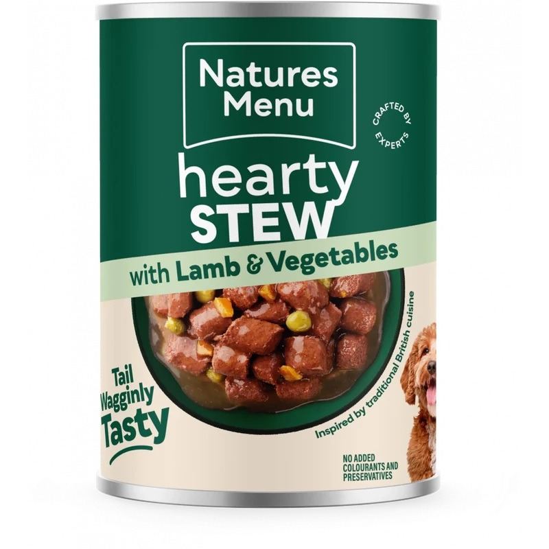 Natures Menu Hearty Stew Lamb And Vegetables Dog Food - X 415G Size 12
