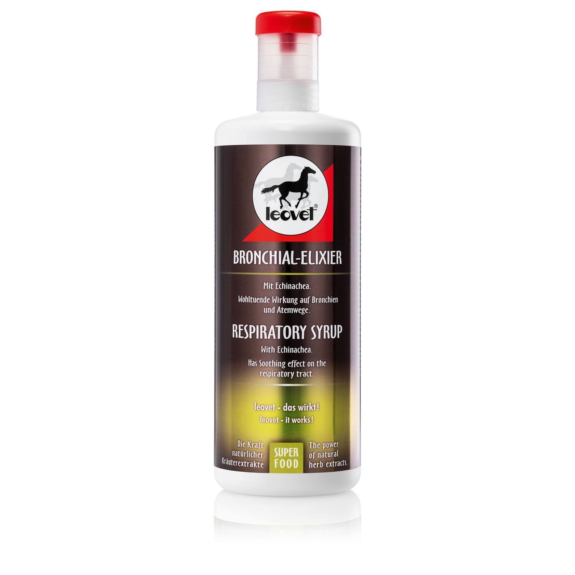 Leovet Respiratory Syrup - Litre Bottle Size 1