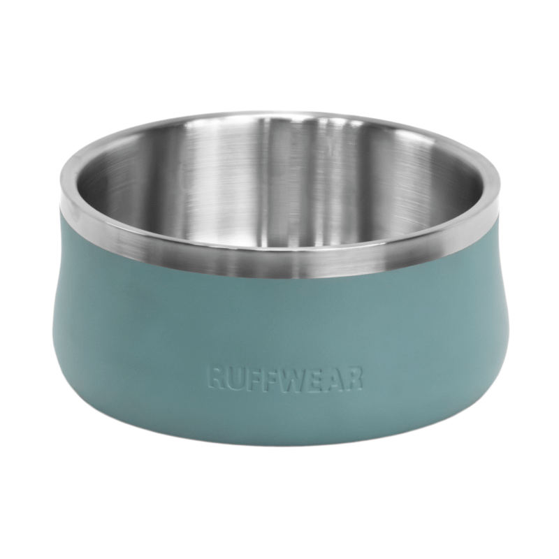 Ruffwear Basecamp™ Bowl River Rock - One Green Size 6.75