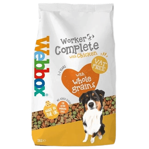 Webbox Complete Chicken Working Dry Dog Food - 2Kg