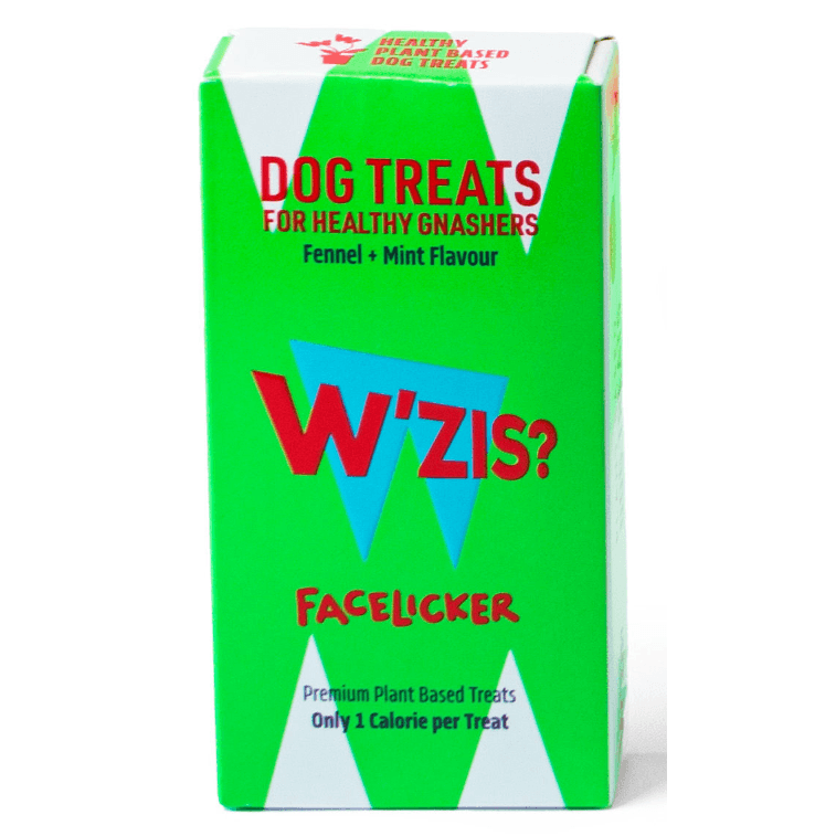 W'zis? Facelicker Grab And Go Dog Treats - Grain 35G