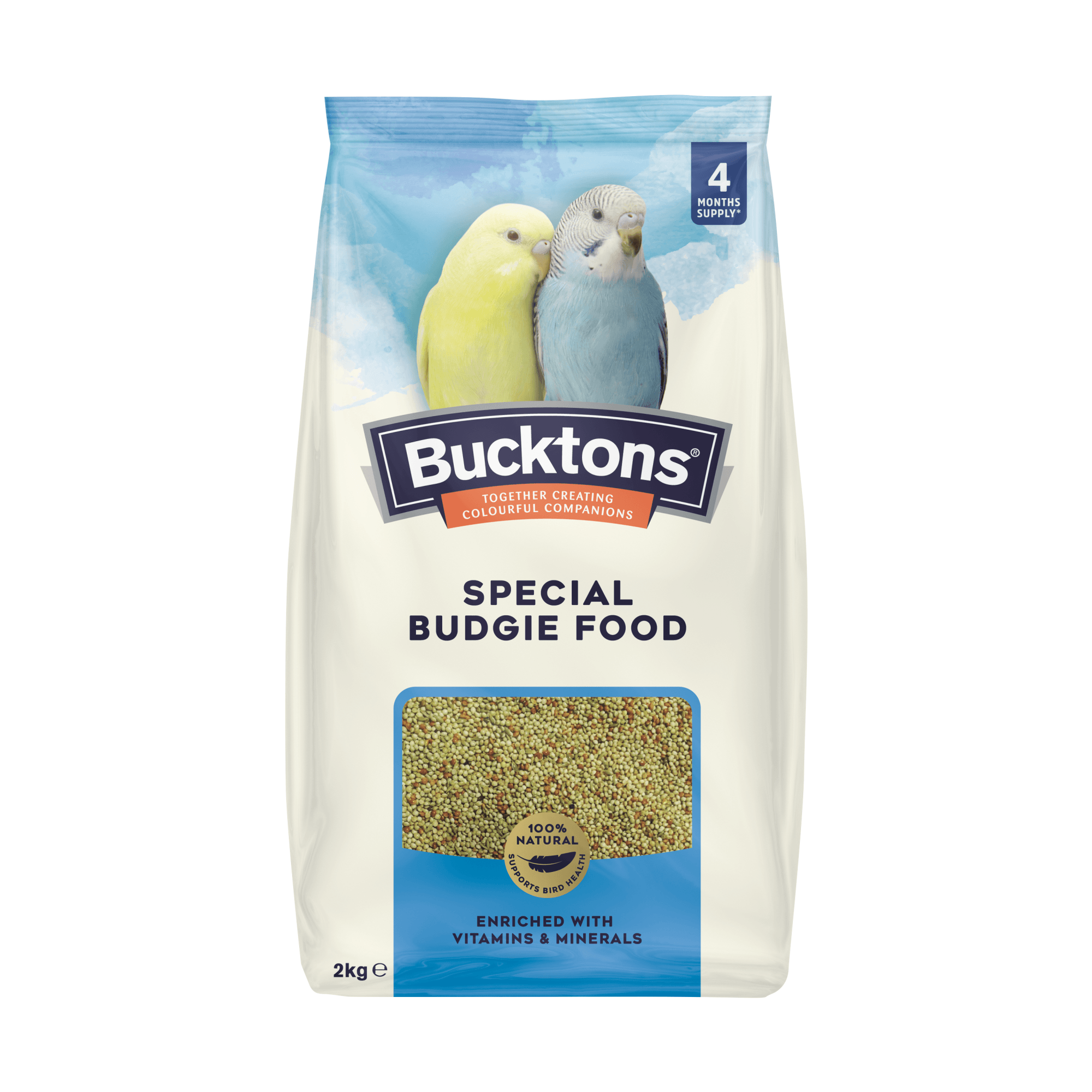 Bucktons Special Budgie Food - 2Kg