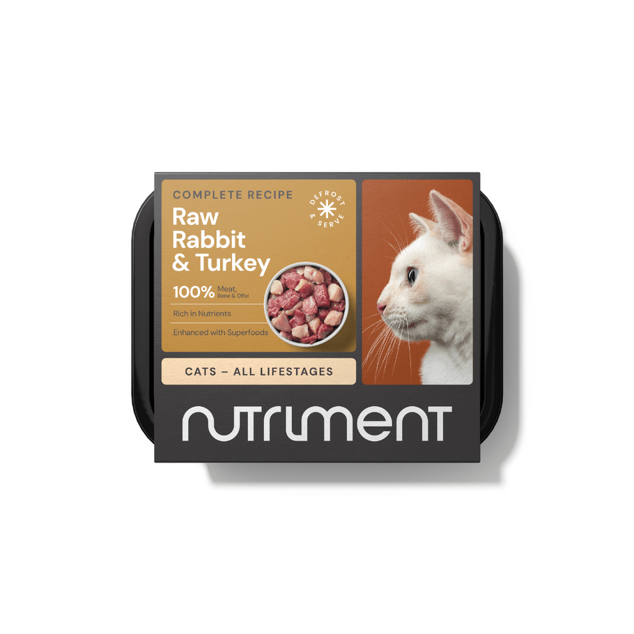 Nutriment Rabbit And Turkey Dinner Raw Cat Food - 175G