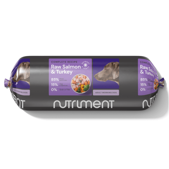 Nutriment And Turkey Raw Adult Working Dog Food - Salmon 1.4Kg