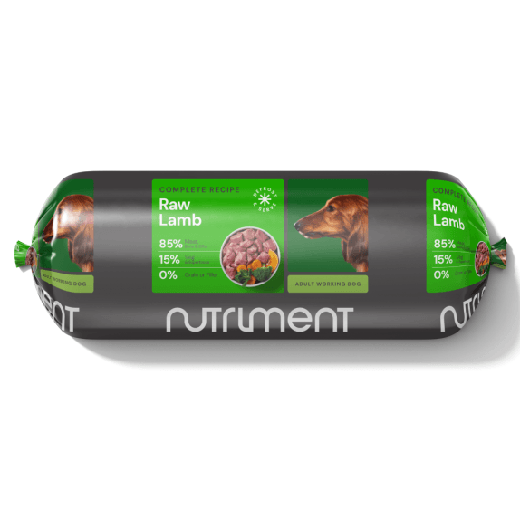 Nutriment Lamb Raw Adult Working Dog Food - 1.4Kg