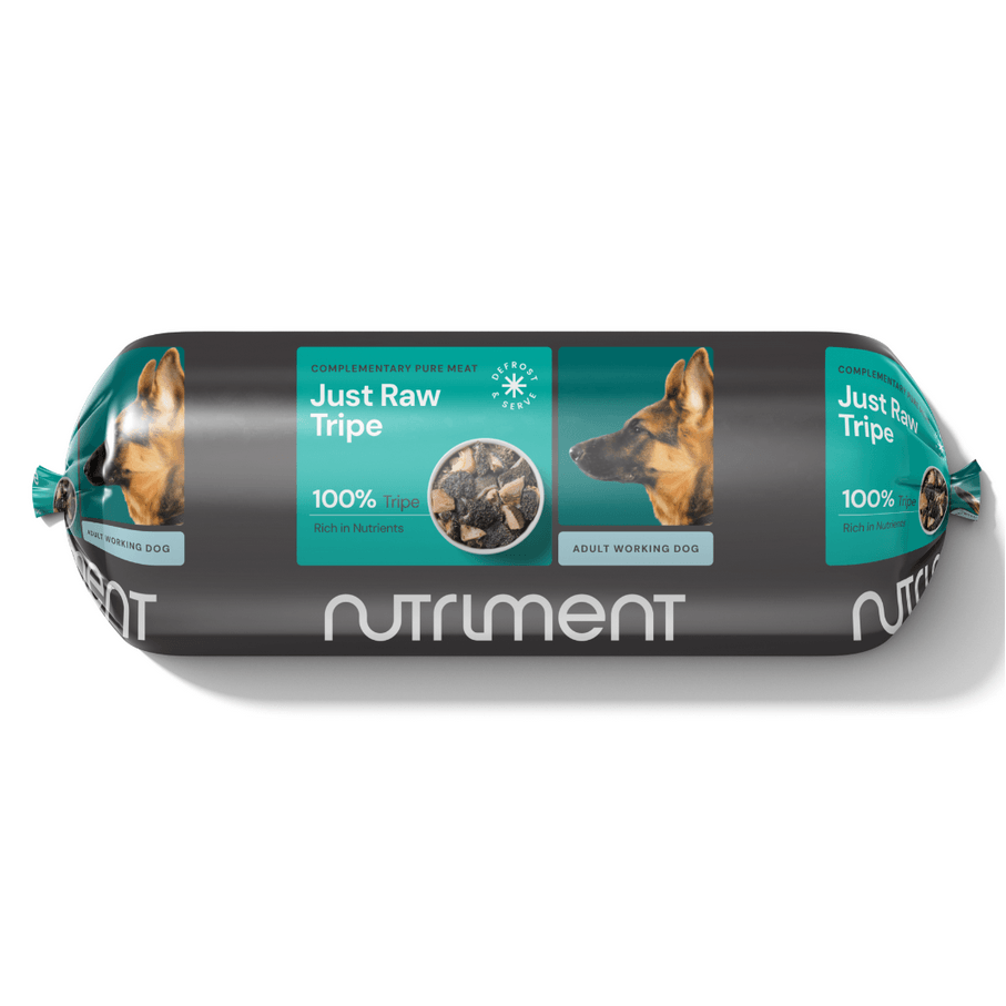 Nutriment Just Raw Tripe Adult Working Dog Food - Green 1.4Kg
